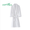 Hotelwäsche / Weiße Farbe Bademantel aus 100% Baumwolle, Bademantel, Handtuch Bademantel